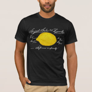 Antike Zitronenwerbung T-Shirt