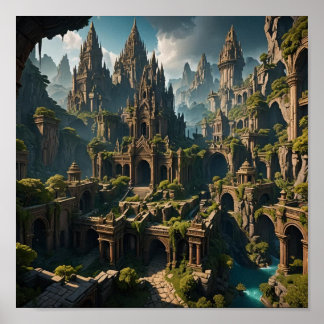 Antike Zivilisation Poster