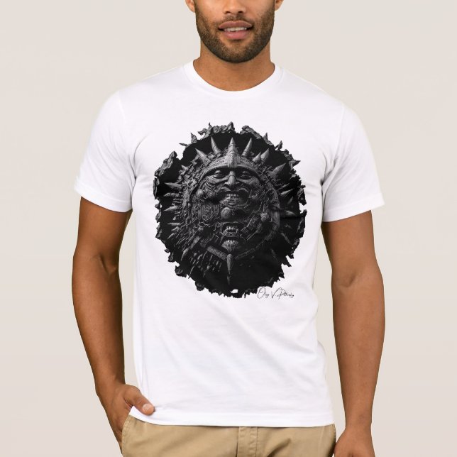 Antike Zivilisationen (Masken, Muster, Zeichen) T-Shirt (Vorderseite)