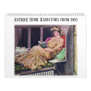 Antike Zuhause - Vintage Radiatoren von 1905 Kalender