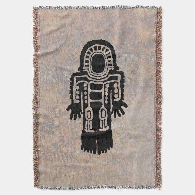 Antiker Astronaut Decke (Vorderseite Vertikal)