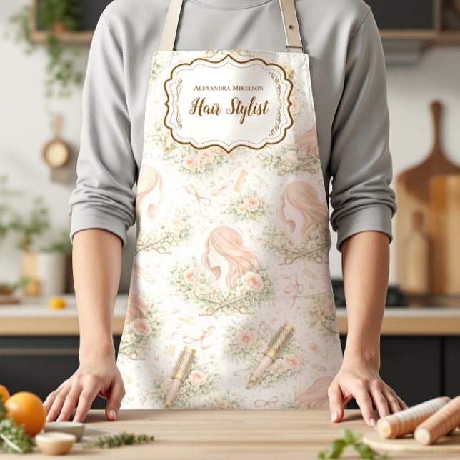 Antiker Botanischer Friseur Schürze (Von Creator hochgeladen)