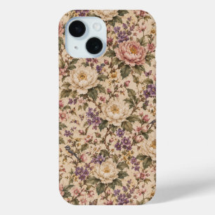 Antiker botanischer Rosengarten & Schmetterlingsmu Case-Mate iPhone Hülle