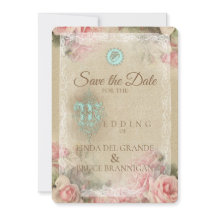 Antiker Brief - Save the Date Karte