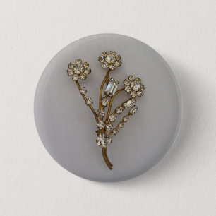 ANTIKER BROCHE-KNOPF BUTTON