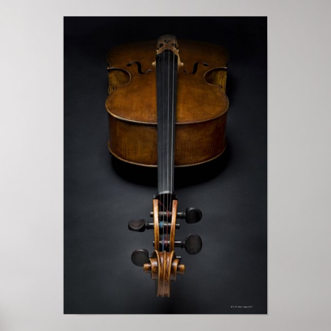 Antiker Cello Poster (Vorne)