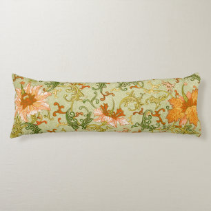 Antiker chinesischer Schmuck Jones Blumen Seitenschläferkissen