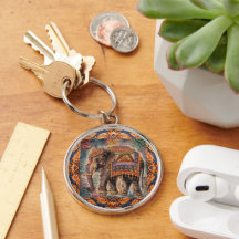 Antiker Elefant, Vintage Elefant, Motiv Kunst