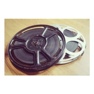 Antiker Filmrollenfilm Fotodruck
