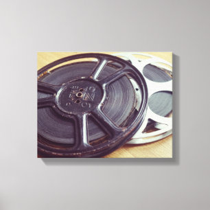 Antiker Filmrollenfilm Leinwanddruck