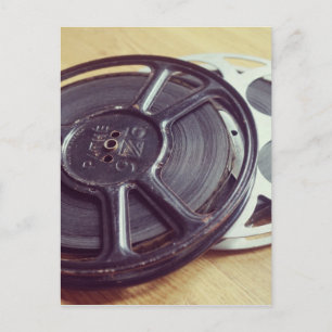 Antiker Filmrollenfilm Postkarte