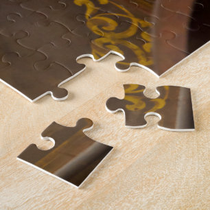 Antiker Firetruck Puzzle