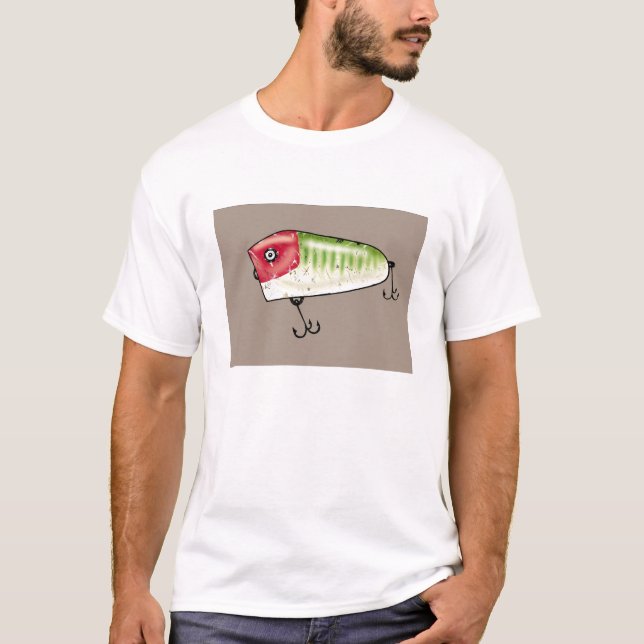 antiker Fischenköder T-Shirt (Vorderseite)