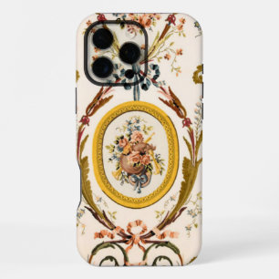 Antiker französischer Rokoko Flora Goldmedaille iPhone 16 Pro Max Hülle