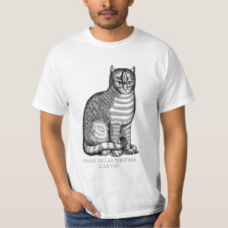 Antiker Fuzzy Cat T - Shirt