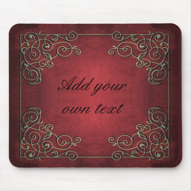 Antiker Glamour Mousepad (Vorne)