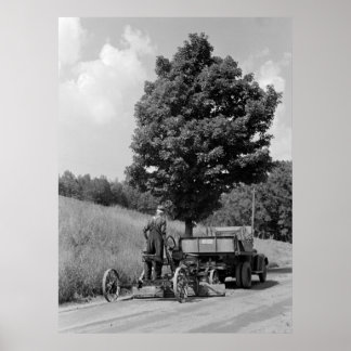 Antiker Grader, 1937 Poster