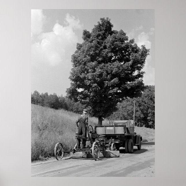 Antiker Grader, 1937 Poster (Vorne)