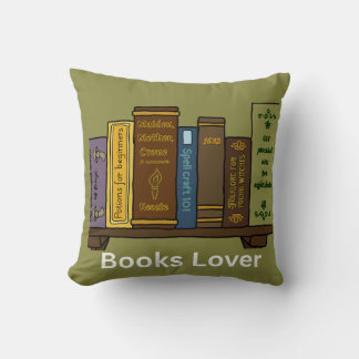 Antiker Hexen Bücherregal Für Bücherliebhaber Kissen