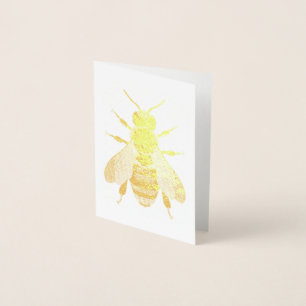 Antiker Hummelstil – Vintage-Inspiriert Folienkarte