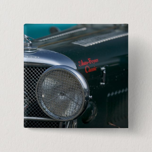 antiker Jaguar Button (Vorderseite)