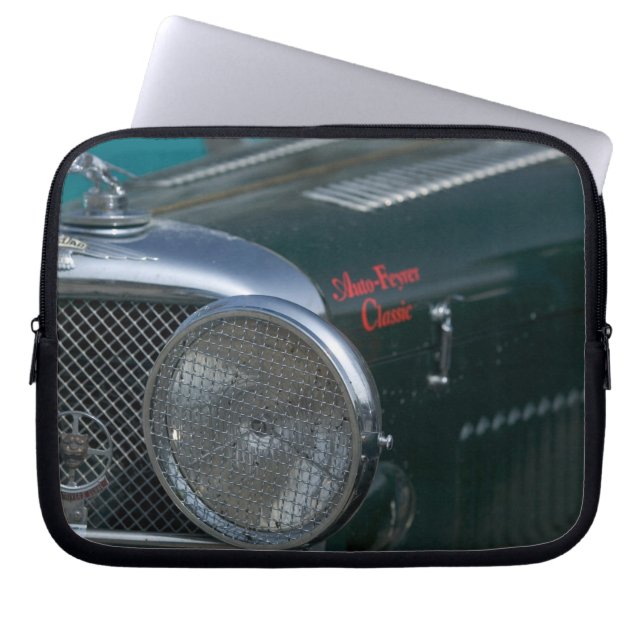 antiker Jaguar Laptopschutzhülle (Vorderseite)