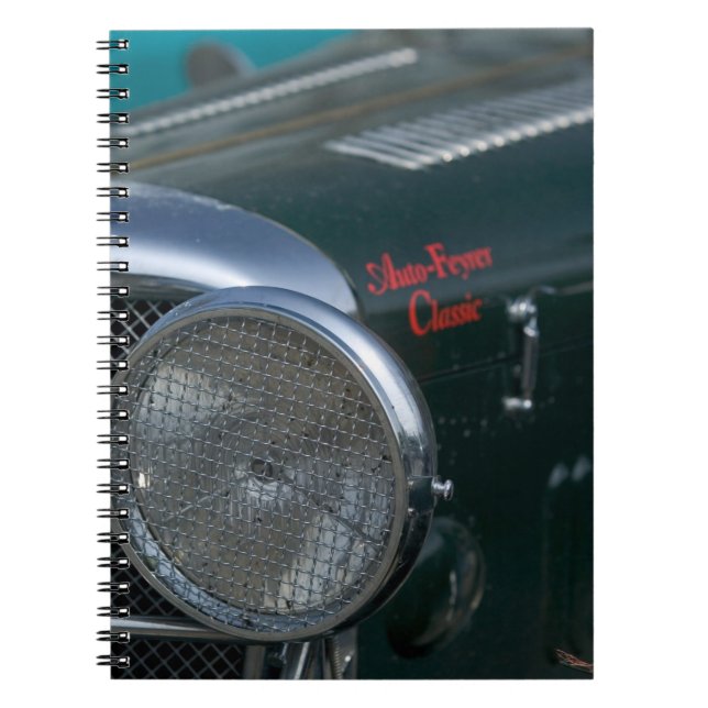 antiker Jaguar Notizblock (Vorderseite)