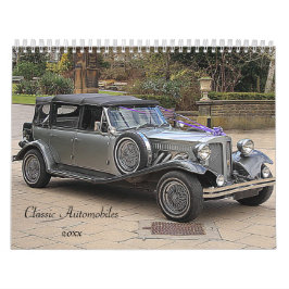 Antiker Kfz-Kalender 20xx Kalender