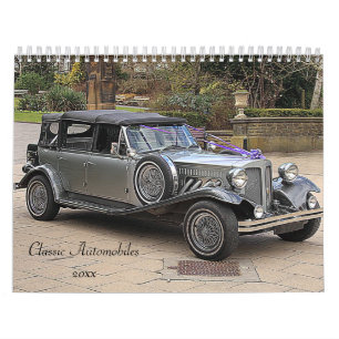 Antiker Kfz-Kalender 20xx Kalender