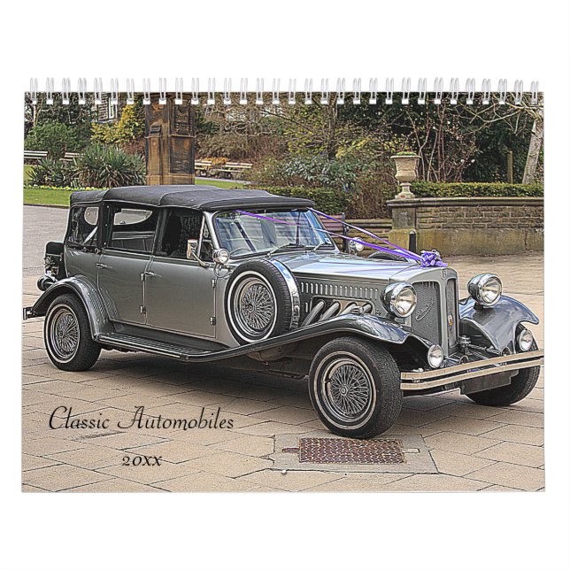 Antiker Kfz-Kalender 20xx Kalender (Titelbild)