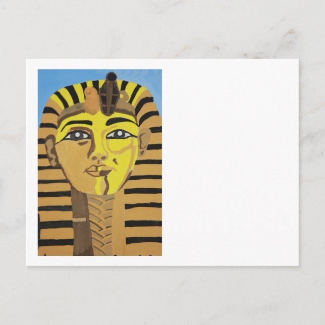 Antiker König Postkarte (Vorderseite)