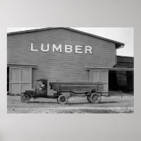 Antiker Lkw: 1925