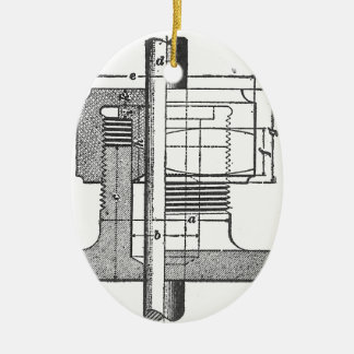 Antiker mechanischer Werkzeug-Ingenieur Keramik Ornament