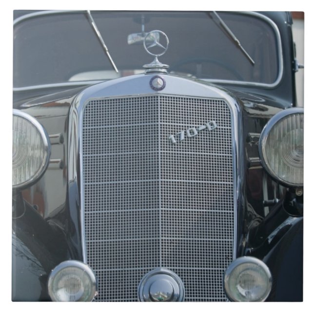 antiker Mercedes 2 Fliese (Vorderseite)