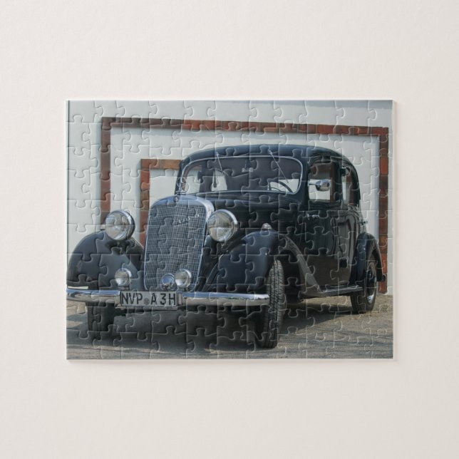 antiker Mercedes 3 Puzzle (Horizontal)