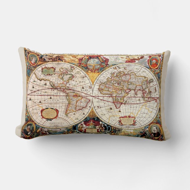 Antiker mittelalterlicher, historischer lendenkissen (Vorderseite)