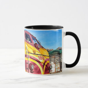 Antiker Motor-Kaffeezug Tasse
