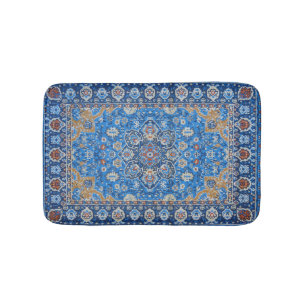 Antiker orientalischer blauer türkischer Persertep Badematte