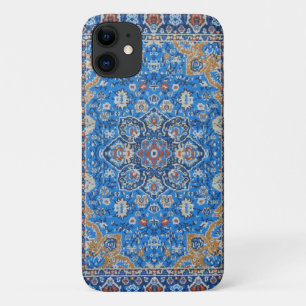 Antiker orientalischer blauer türkischer Persertep Case-Mate iPhone Hülle