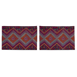 Antiker orientalischer Kilim Persischer Teppich Kissenbezug