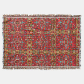Antiker orientalischer Teppich-Foto-Print Wiederho Decke