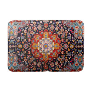 Antiker orientalischer Teppich im Vintage-Look in  Badematte