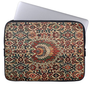 Antiker orientalischer türkischer Perserteppich Laptopschutzhülle