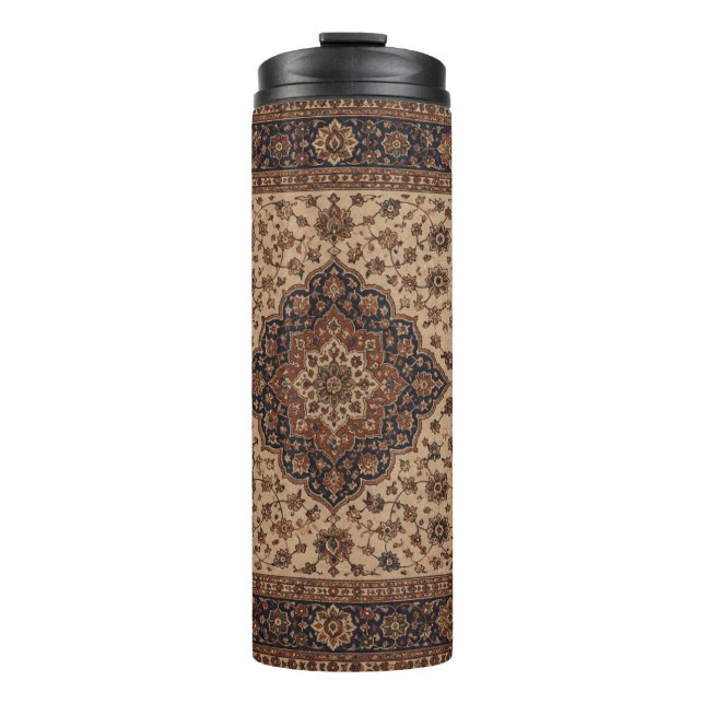 Antiker Perserteppich-Muster-Kaffeebecher | Elegan Thermosbecher (Vorderseite)