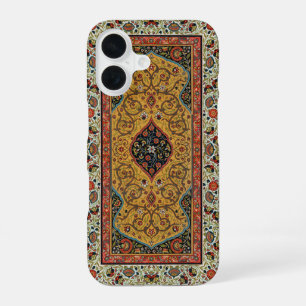 Antiker persischer reicher Teppich Eleganter Teppi iPhone 16 Hülle