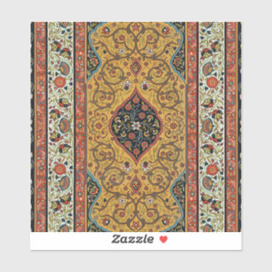 Antiker persischer Teppich Elegantes Design Aufkleber