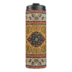 Antiker persischer Teppich Elegantes Design Thermosbecher