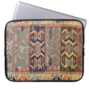 Antiker persischer türkischer Orientteppich Laptopschutzhülle