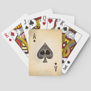 Antiker Pikass Spielkarten