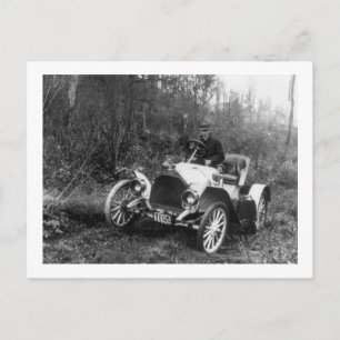 Antiker Roadster, 1911 Postkarte